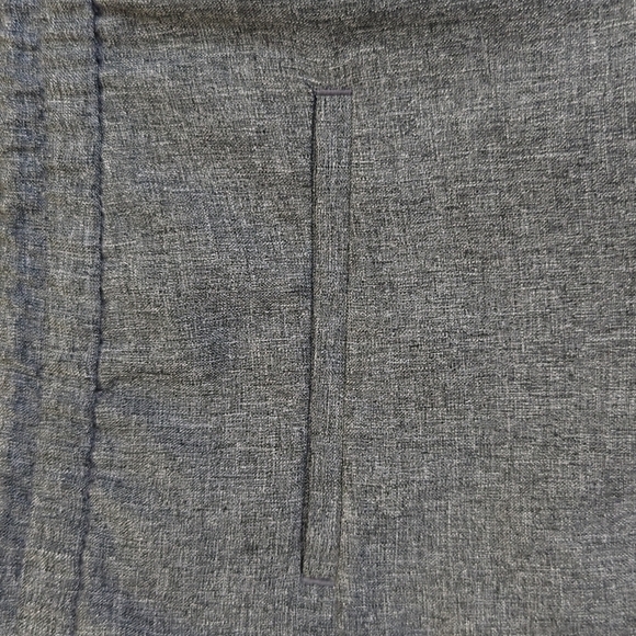 Alfani Men's Pleated Drawstring Lightweight Gray Pants Size L - Picture 7 of 11